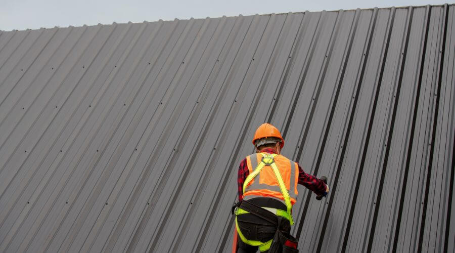 Professional metal roof installation services in Lester Prairie, MN